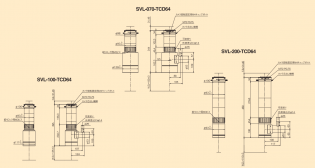 大型素子φ64mm対応