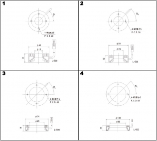 ローアングル照明