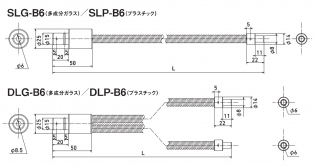 ストレートファイバー/分岐ファイバー