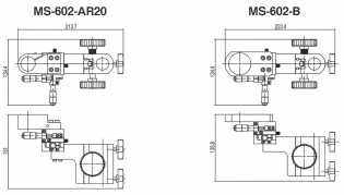 ポール式粗動フォーカスマウント