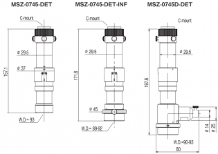 コンパクト6xズーム鏡筒