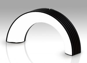 マルチポジションリング照明（半分割）