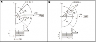 マルチポジションリング照明（半分割）