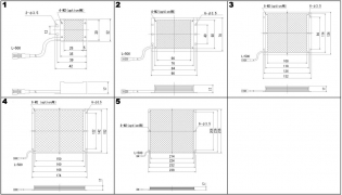 狭角配光バックライト面照明
