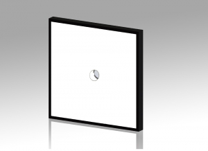 穴あき大型面照明