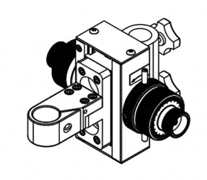 ポール式粗微動フォーカスマウント